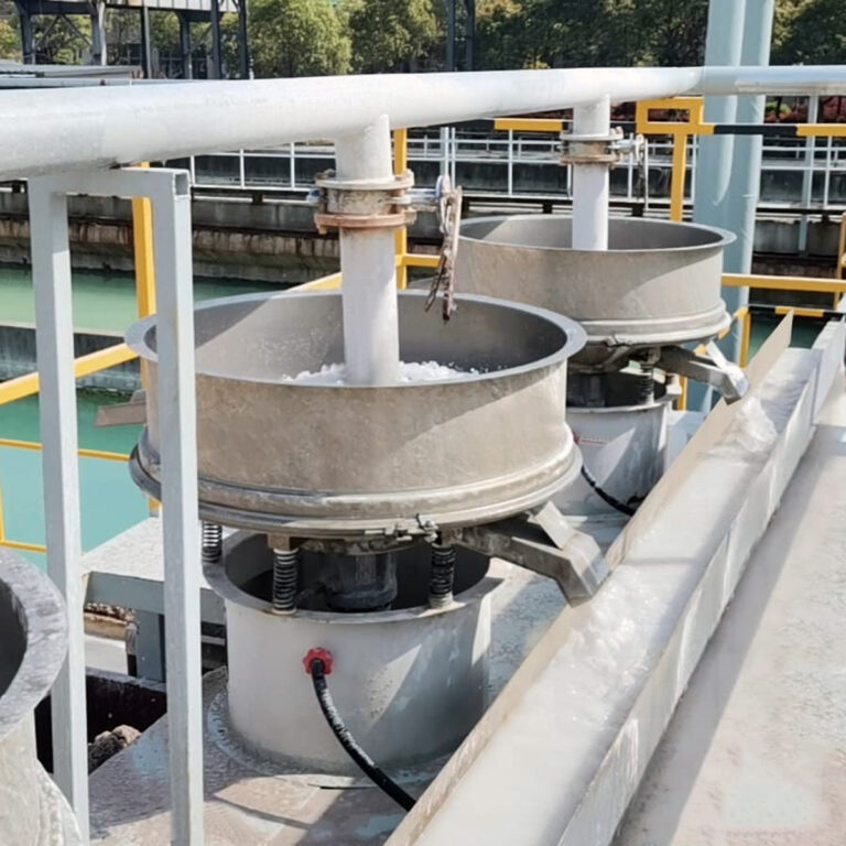 Grit removal system for Industrial wastewater from ceramic/stone processing | PORVOO-Grit-Removal-System Grit removal system for Industrial wastewater from ceramic/stone processing | PORVOO-Grit-Removal-System